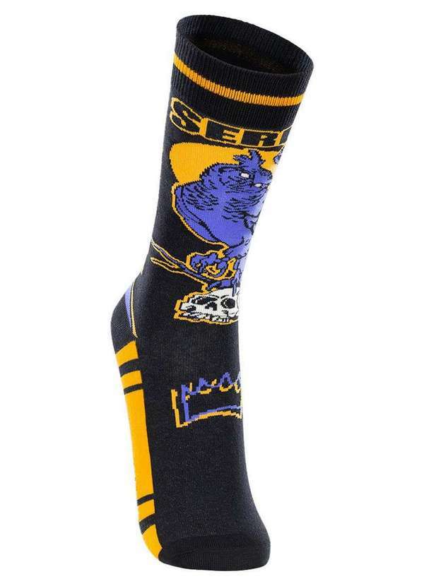 Lupo - Meia Coruja Lupo 16905-127 9990-Preto