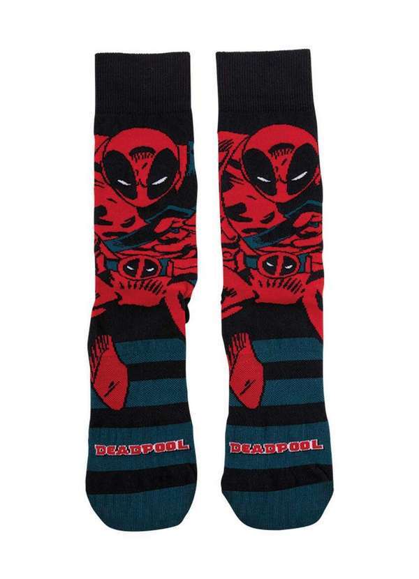 Lupo - Meia Deadpool Lupo 16908-010 9990-Preto