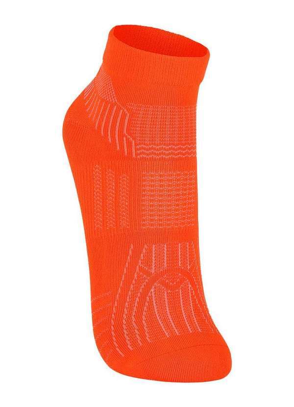 Lupo - Meia Esportiva Cano Curto Lupo 15676-002 3715-Cenoura-Fluor
