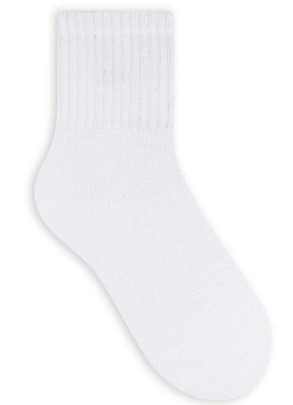 Selene - Meia Esportiva Cano Curto Selene 4085-002 500-Branco 2