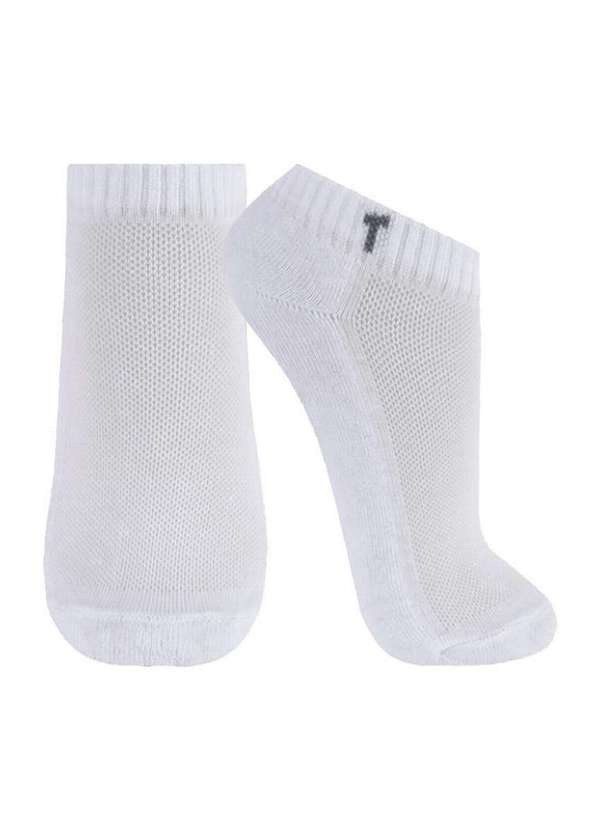 Trifil - Meia Esportiva Cano Curto Trifil 7016 1110-Branco