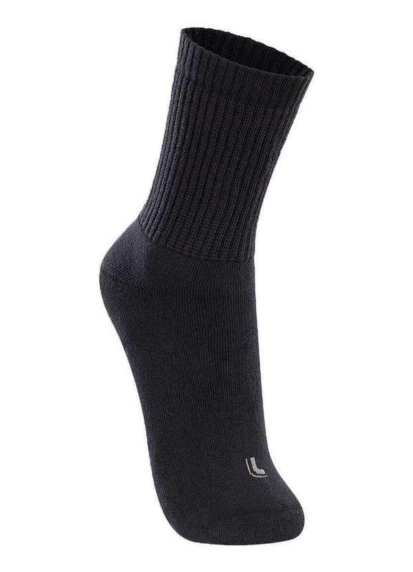 Lupo - Meia Esportiva Cano Longo Lupo 3250-001 9990-Preto