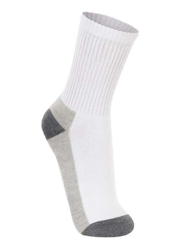 Lupo - Meia Esportiva Cano Longo Lupo 3250-002 1120-Branca