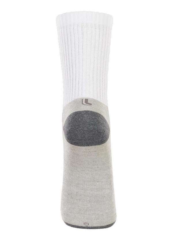 Lupo - Meia Esportiva Cano Longo Lupo 3250-002 1120-Branca 2