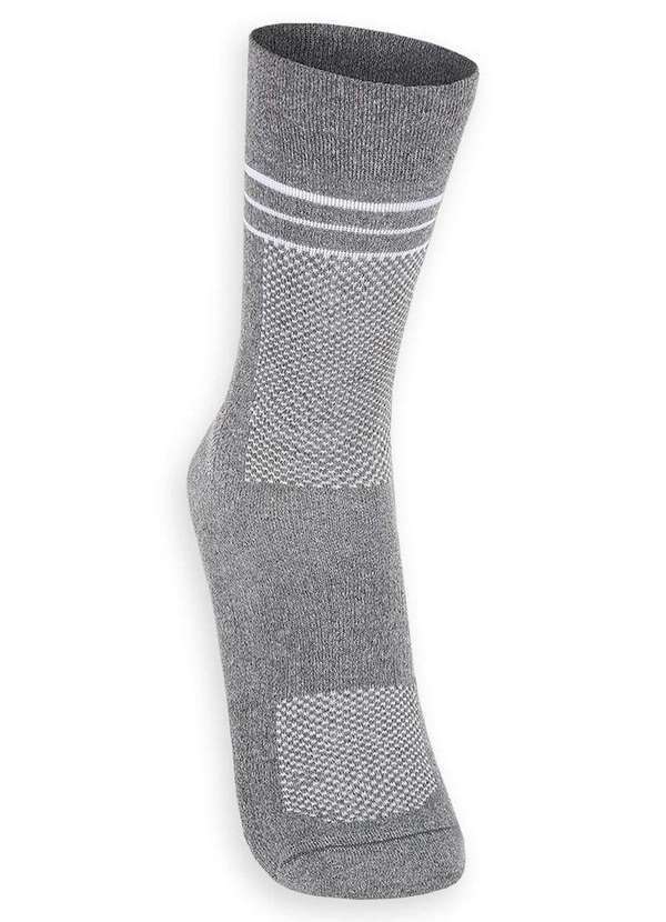 Lupo - Meia Performance Lupo 3264-001 8020-Cinza 2