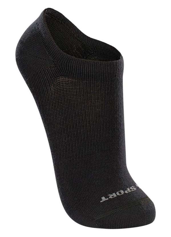 Lupo - Meia Esportiva Invisível Lupo 3170-003 9990-Preto