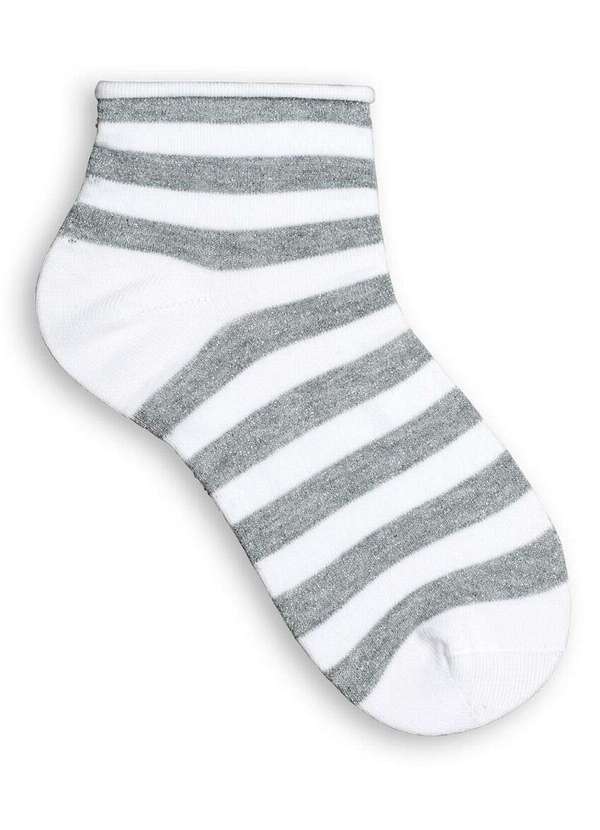 Lupo - Meia sem Punho Cano Médio Lupo 4421-010 1120-Branca