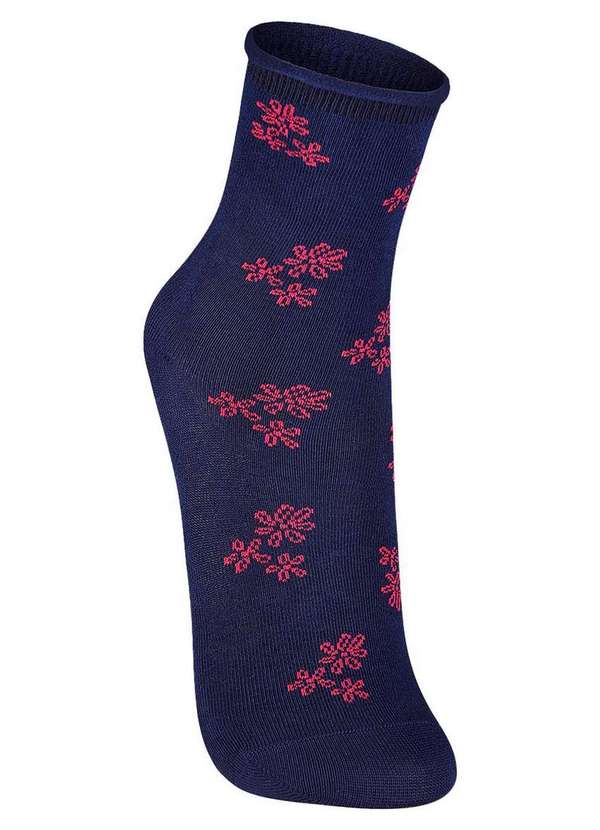 Lupo - Meia sem Punho Cano Médio Lupo 4421-044 2690-Marinho 2