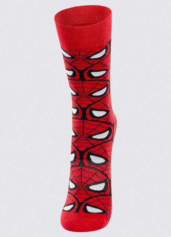 Lupo - Meia Spider Man Lupo 16908-014 5650-Vermelho