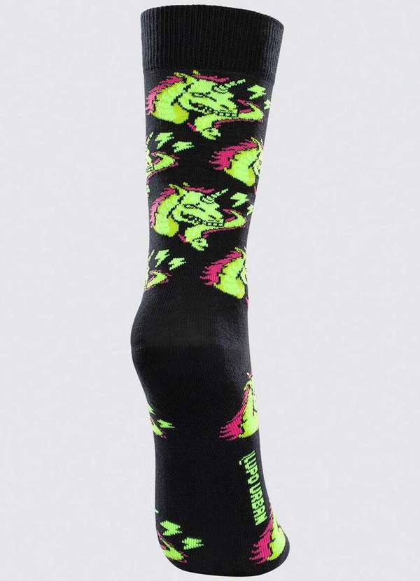 Lupo - Meia Unicórnio Elétrico Lupo 16901-109 9990-Preto 3