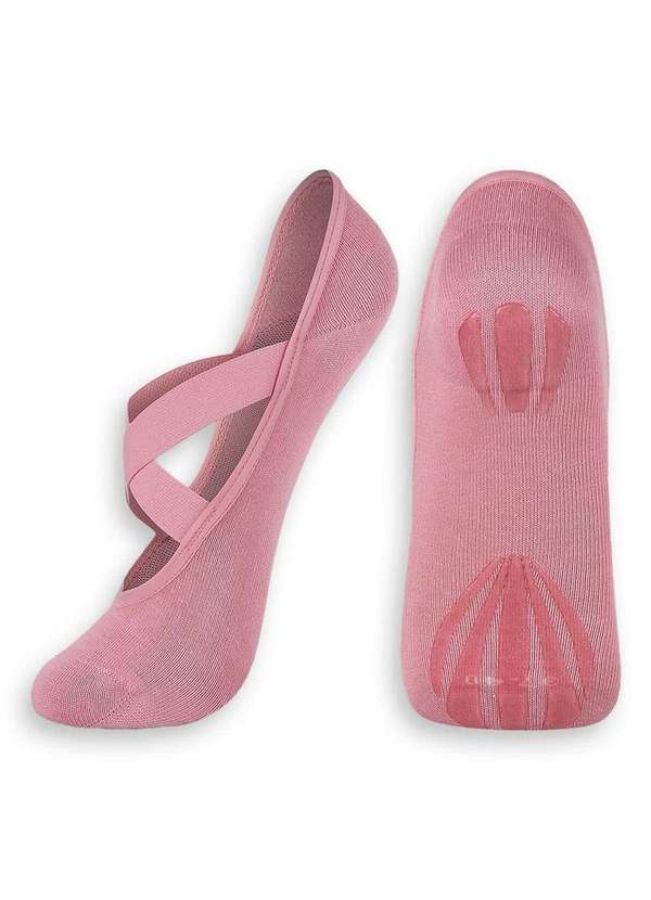 Lupo - Sapatilha Antiderrapante Pilates Lupo 4942-006 5285-Malva