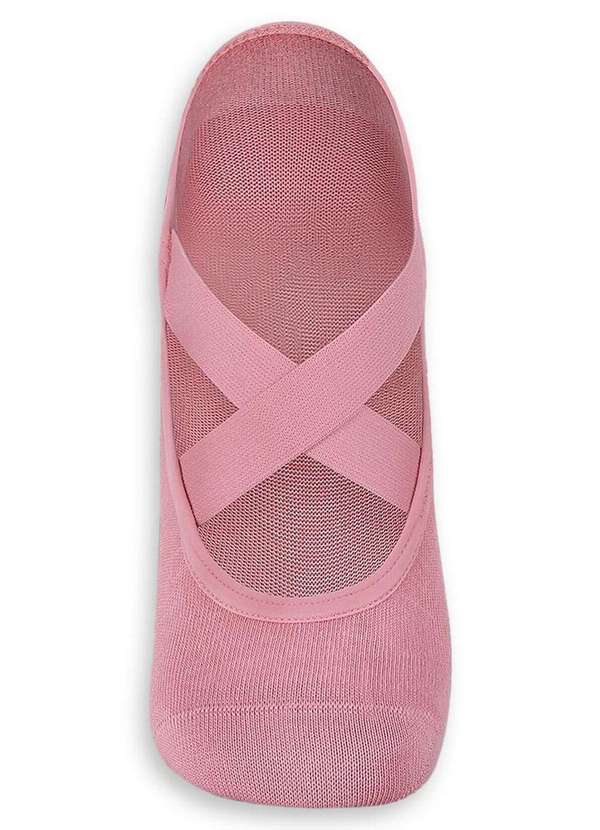 Lupo - Sapatilha Antiderrapante Pilates Lupo 4942-006 5285-Malva 2