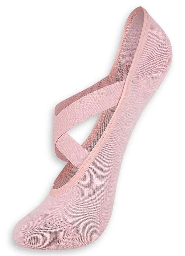 Lupo - Sapatilha Antiderrapante Pilates Lupo 4942-006 5410-Bubble-Gum 3