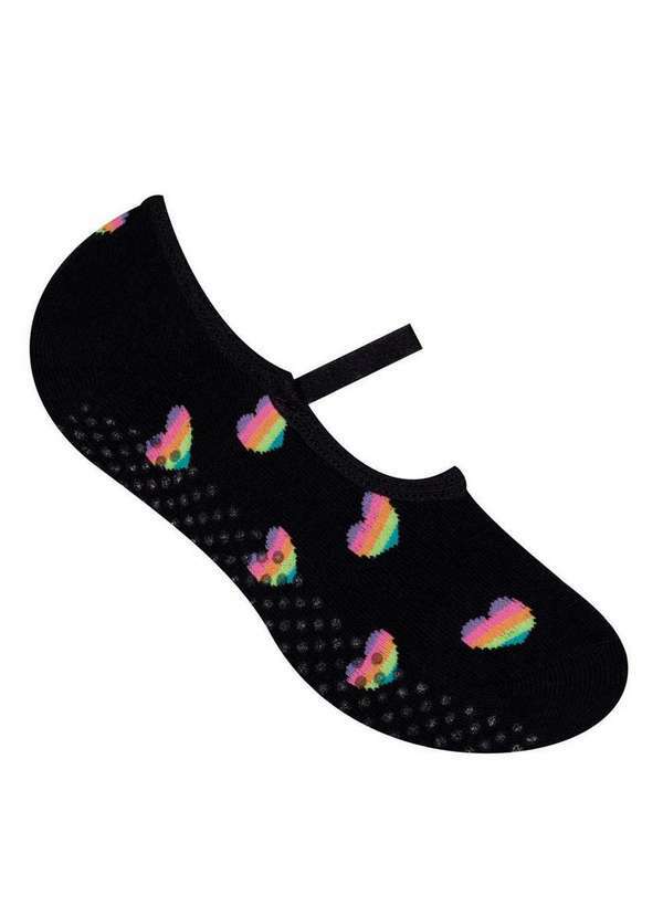 Selene - Sapatilha Antiderrapante Pilates Selene 7850-003 502-Preto