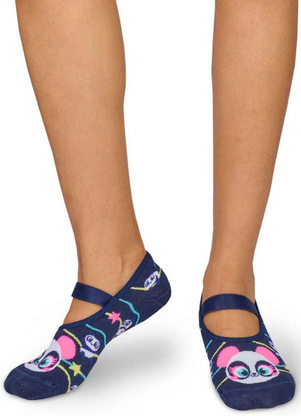 Puket - Sapatilha Antiderrapante Puket 7239 5537-390-Azul-Marinho