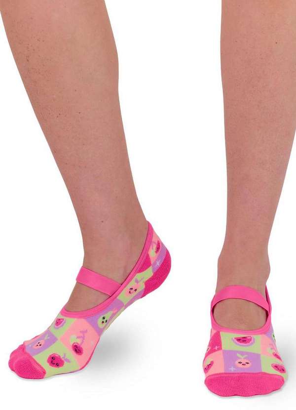 Puket - Sapatilha Antiderrapante Puket 7239 5644-452-Rosa