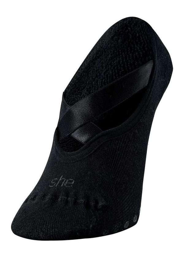 She - Sapatilha Antiderrapante She 286.13 Pt00-Preto