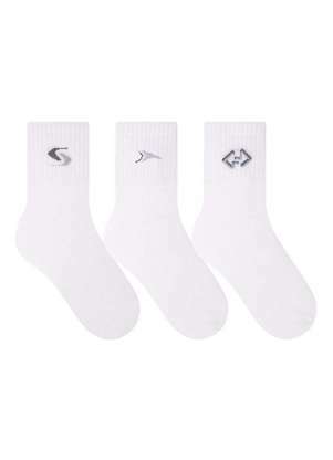 Kit 3 pares de Meias Esportivas Cano Curto Selene 4355-001 - SELENE
