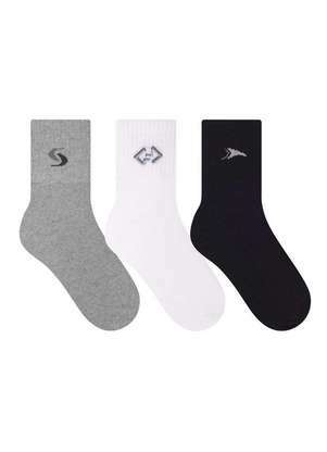 Kit 3 pares de Meias Esportivas Cano Curto Selene 4355-001 - SELENE