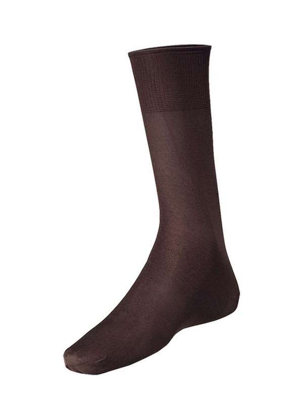 Lupo - Kit 10 pares de Meias Social Meianyl 6002-001 Café-Bege 2