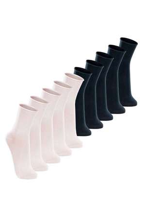 Kit com 10 pares de Meias sem Punho Casual Lupo 1275-011 - LUPO