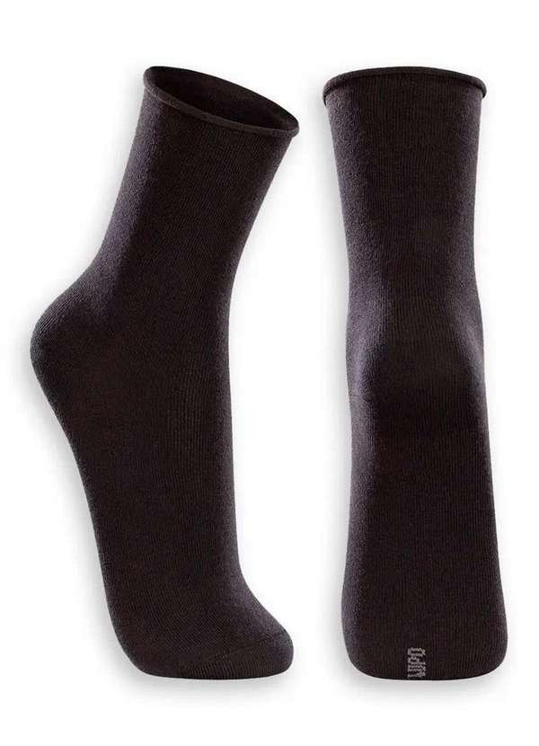 Lupo - Kit com 10 pares de Meias sem Punho Casual Lupo 1275-011 Preto 2