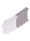 Trifil - Kit 12 pares de Meias Esportiva Cano Médio Trifil 8720 002-Branco-Cinza-Preto - variação: 004-Branco-Cinza