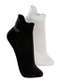 Lupo - Kit com 2 pares de Meias Performance Running Lupo 15570-001 Preto - variação: Preto-Branco