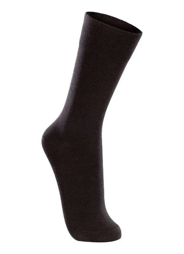 Lupo - Kit com 2 pares de Meias Casual Lupo 1210-201 Preto 2