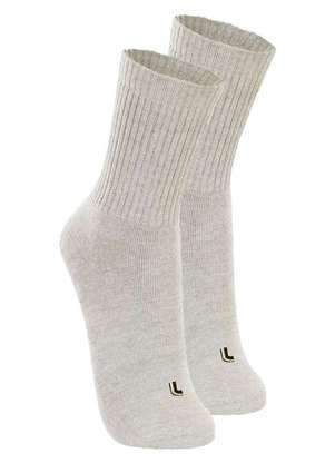 Kit com 2 pares de Meias Esportiva Cano Longo Lupo 3250-001 - LUPO