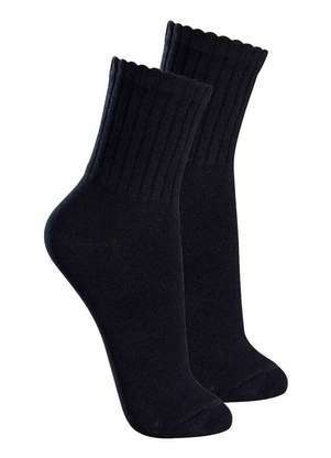 Kit com 2 pares de Meias Esportiva Cano Médio Lupo 3290-009 - LUPO