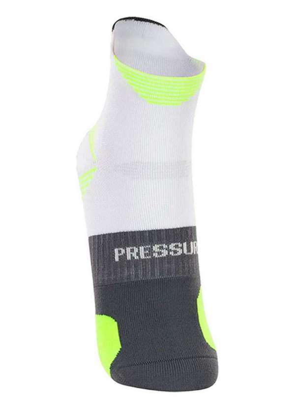 Lupo - Kit com 2 pares de Meias Performance Running Lupo 15424-001 Branco 2