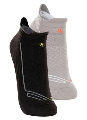 Kit com 2 pares de Meias Performance Running Lupo 3276-002 - LUPO