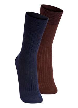 Kit com 2 pares de Meias Social Lupo 1795-004 - LUPO