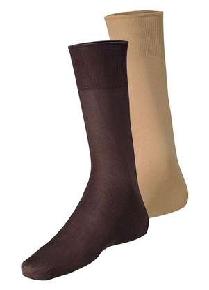 Lupo - Kit com 2 pares de Meias Social Meianyl 6002-001 - LUPO