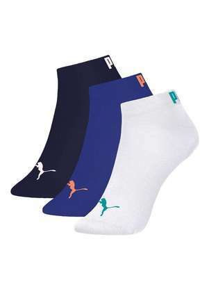 Kit com 3 Meias Cano Curto Puma 4520-001 - PUMA