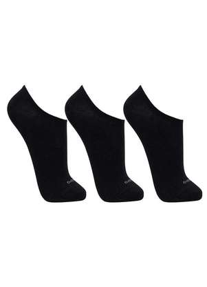 Kit 3 pares de Meias Esportiva Invisível Lupo 3270-089 - LUPO