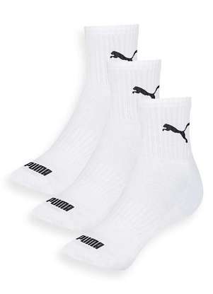 Kit 3 pares de Meias Cano Médio Puma 4530-001 - PUMA
