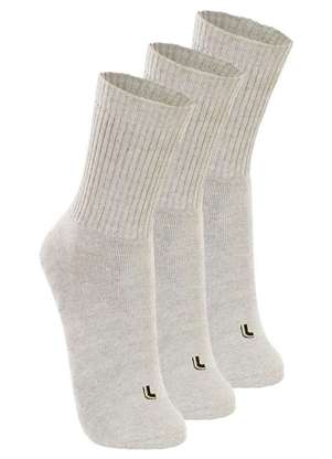 Kit com 3 pares de Meias Esportiva Cano Longo Lupo 3250-001 - LUPO