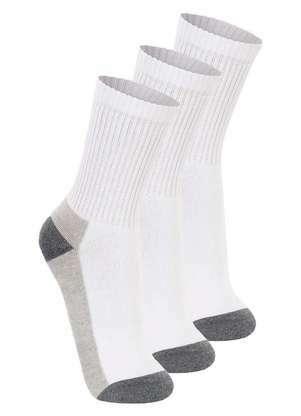 Kit com 3 pares de Meias Esportiva Cano Longo Lupo 3250-002 - LUPO