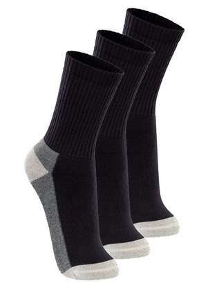 Kit com 3 pares de Meias Esportiva Cano Longo Lupo 3250-002 - LUPO