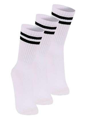 Kit com 3 pares de Meias Esportiva Cano Longo Lupo 3292-009 - LUPO