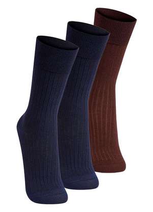 Kit com 3 pares de Meias Social Lupo 1795-004 - LUPO