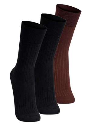 Kit com 3 pares de Meias Social Lupo 1795-004 - LUPO