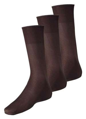 Lupo - Kit com 3 pares de Meias Social Meianyl 6002-001 - LUPO