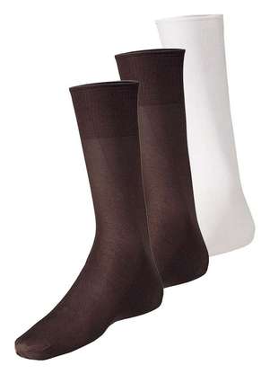 Lupo - Kit com 3 pares de Meias Social Meianyl 6002-001 - LUPO