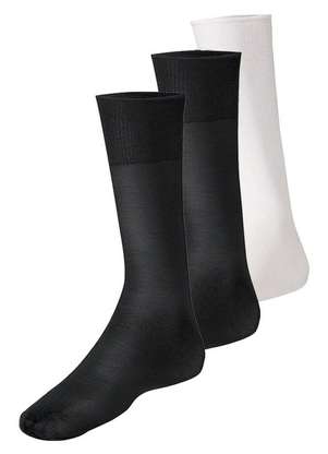 Lupo - Kit com 3 pares de Meias Social Meianyl 6002-001 - LUPO