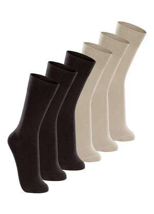 Kit com 6 pares de Meias Casual Lupo 1210-201 - LUPO