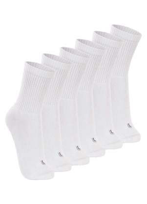 Kit com 6 pares de Meias Esportiva Cano Longo Lupo 3250-001 - LUPO