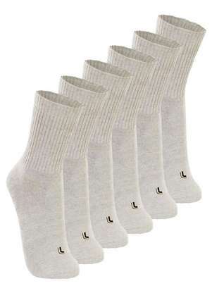 Kit com 6 pares de Meias Esportiva Cano Longo Lupo 3250-001 - LUPO